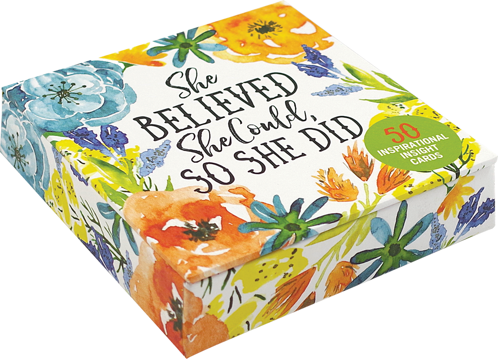 She Believed She Could, So She Did Insight Cards