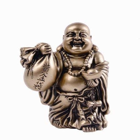Buddha Prosperity - Brass Finish