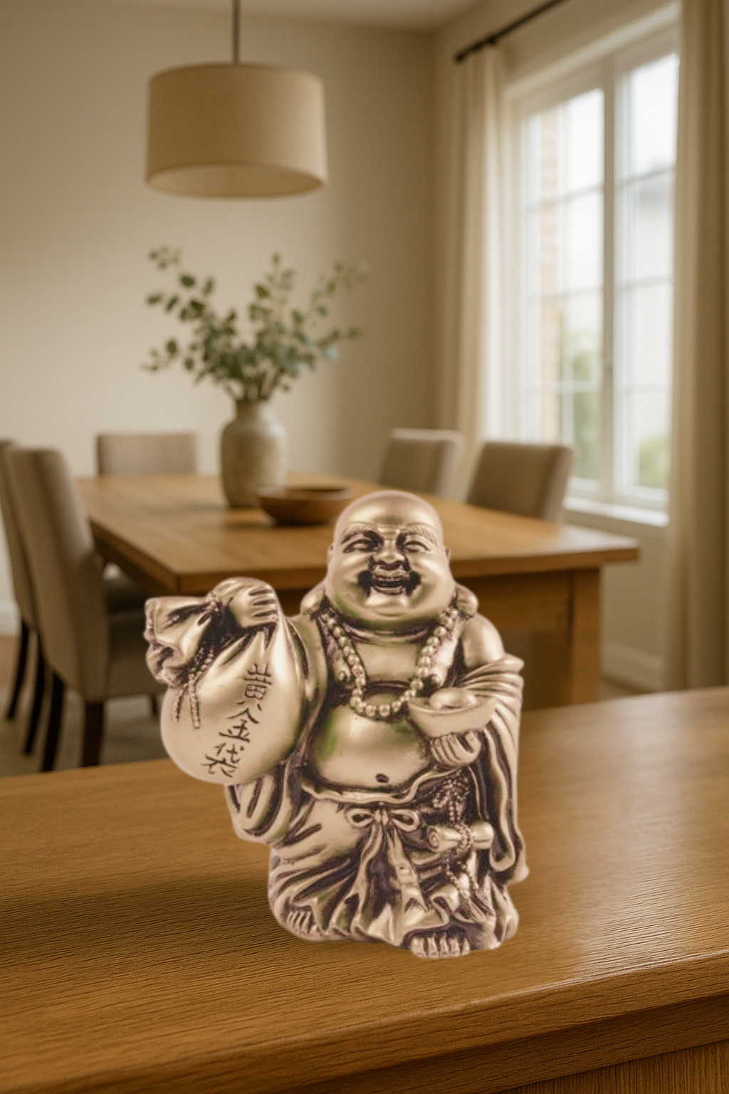 Buddha Prosperity - Brass Finish
